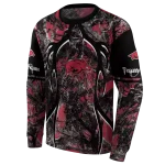 personalized arkansas razorbacks hunting theme red black hoodie best selling