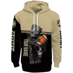 personalized army black knights baby groot gold black hoodie best selling