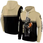 personalized army black knights baby groot gold black hoodie best selling