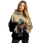 personalized army black knights baby groot gold black hoodie best selling