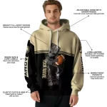 personalized army black knights baby groot gold black hoodie best selling