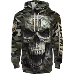 personalized army black knights camo skull hoodie best selling