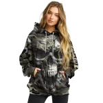 personalized army black knights camo skull hoodie best selling