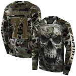 personalized army black knights camo skull hoodie best selling