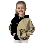 personalized army black knights minimalist design gold black hoodie best selling