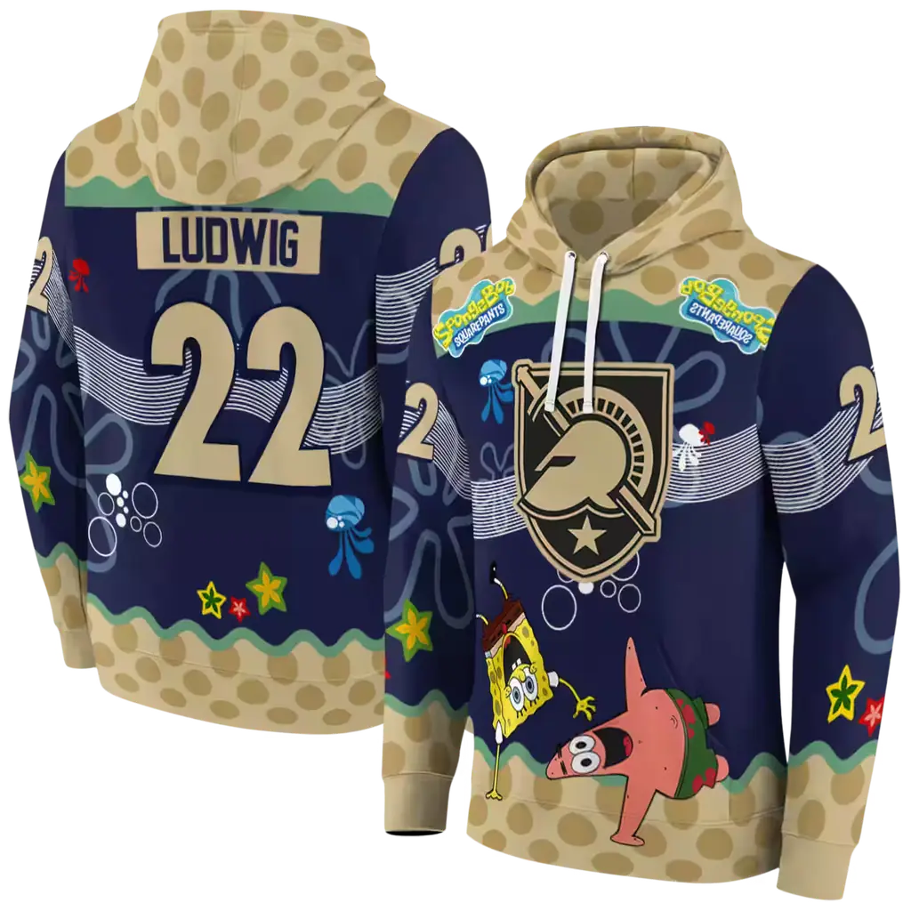 personalized army black knights spongebob patrick star gold navy hoodie fashion forward personalized army black knights spongebob patrick star gold navy hoodie fashion forward