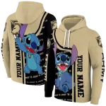 personalized army black knights stitch gold hoodie best selling