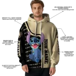 personalized army black knights stitch gold hoodie best selling