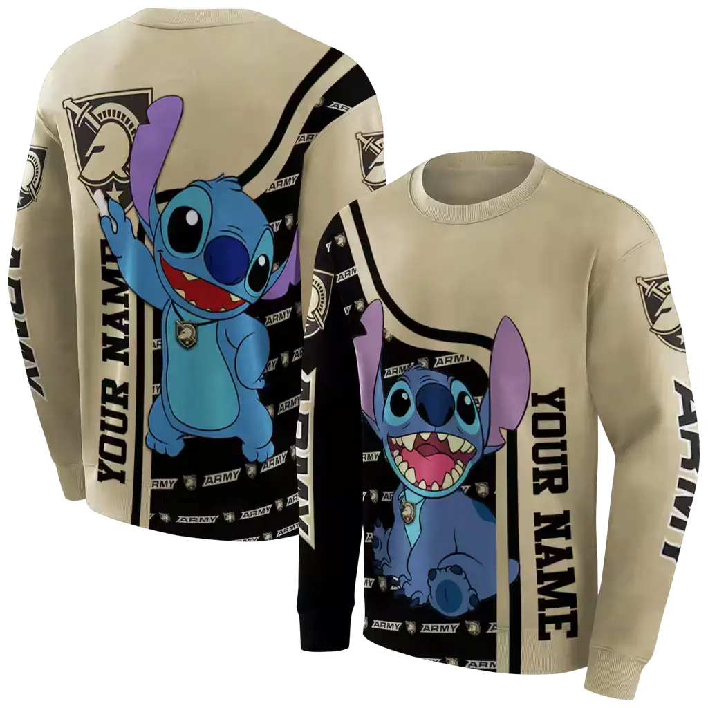 personalized army black knights stitch gold hoodie premium grade personalized army black knights stitch gold hoodie premium grade