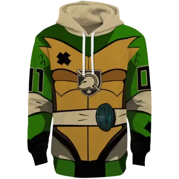 personalized army black knights superhero armor gold green hoodie best selling