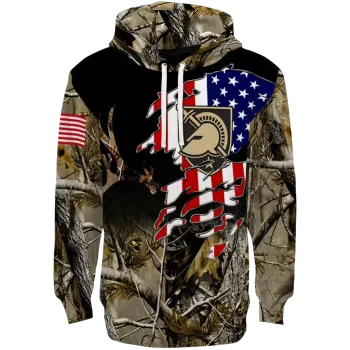personalized army black knights tree camo hoodie best selling