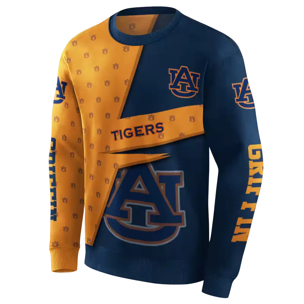 personalized auburn tigers abstract shape navy blue hoodie new arrival personalized auburn tigers abstract shape navy blue hoodie new arrival