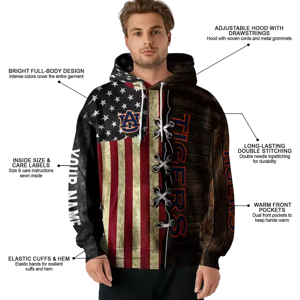 personalized auburn tigers american pride hoodie latest model personalized auburn tigers american pride hoodie latest model