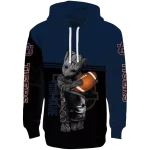 personalized auburn tigers baby groot navy blue black hoodie best selling