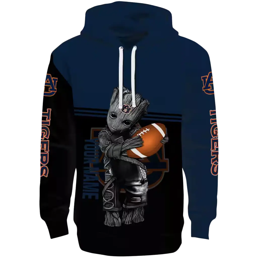 personalized auburn tigers baby groot navy blue black hoodie best selling personalized auburn tigers baby groot navy blue black hoodie best selling