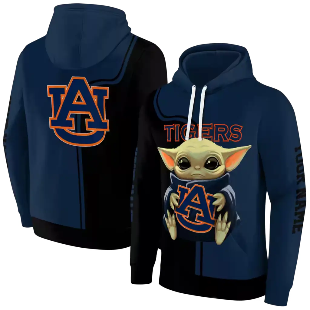 personalized auburn tigers baby yoda navy blue black hoodie fashion forward personalized auburn tigers baby yoda navy blue black hoodie fashion forward