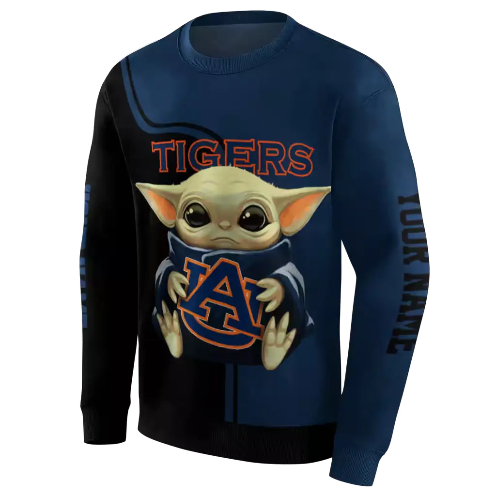 personalized auburn tigers baby yoda navy blue black hoodie new arrival personalized auburn tigers baby yoda navy blue black hoodie new arrival