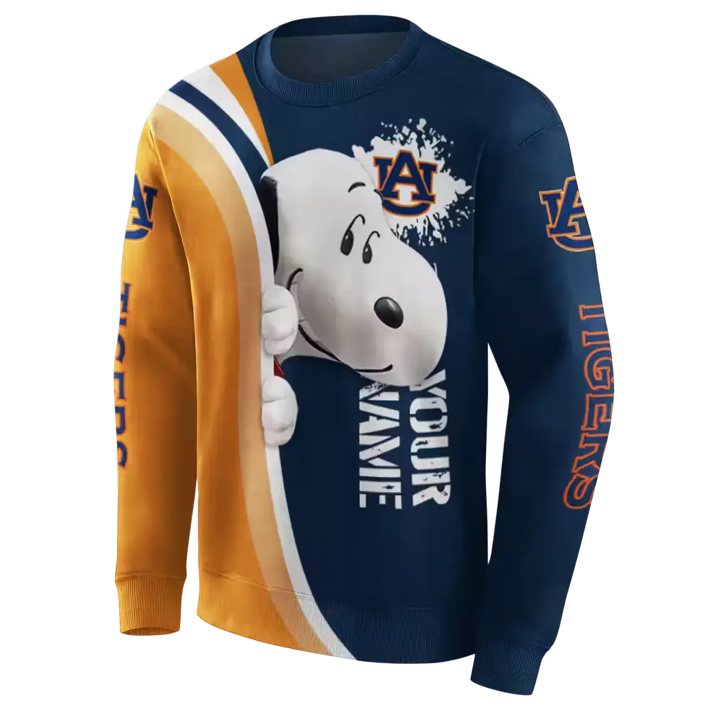 personalized auburn tigers peeking snoopy navy blue hoodie new arrival personalized auburn tigers peeking snoopy navy blue hoodie new arrival