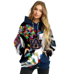 personalized auburn tigers puzzle pieces navy blue hoodie best selling