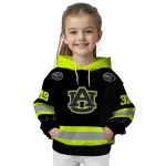 personalized auburn tigers safety motif black neon green hoodie best selling