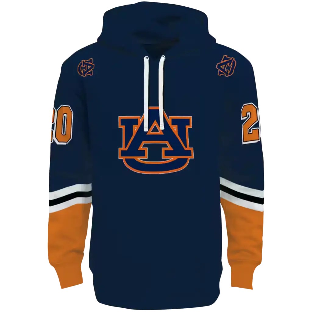 personalized auburn tigers striped sleeves navy blue hoodie best selling personalized auburn tigers striped sleeves navy blue hoodie best selling