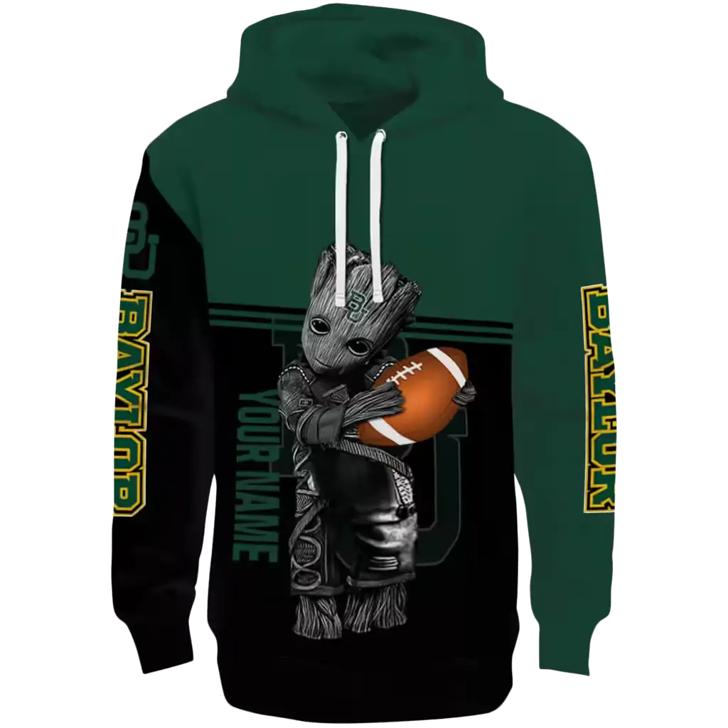 personalized baylor bears baby groot green black hoodie best selling personalized baylor bears baby groot green black hoodie best selling