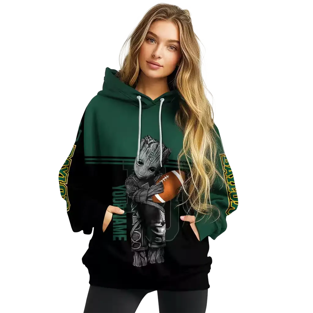 personalized baylor bears baby groot green black hoodie high quality personalized baylor bears baby groot green black hoodie high quality
