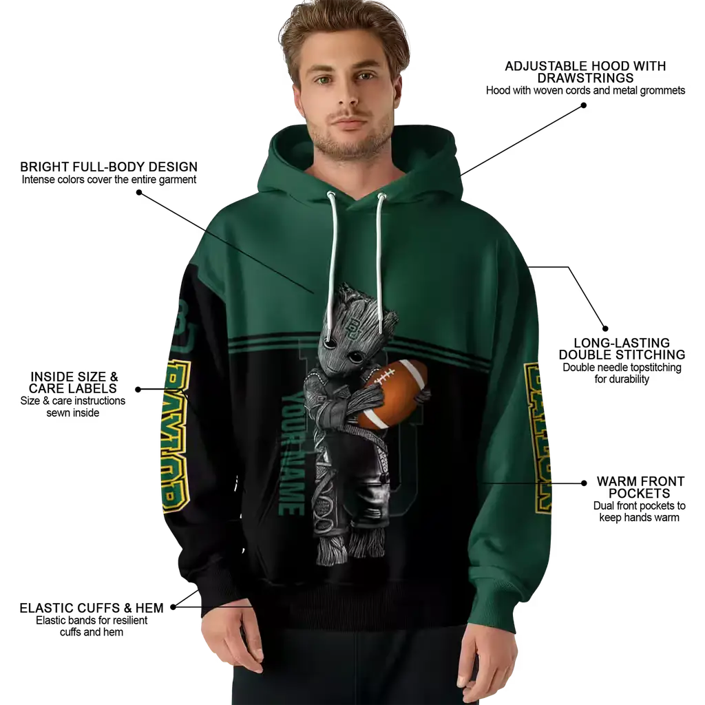 personalized baylor bears baby groot green black hoodie latest model personalized baylor bears baby groot green black hoodie latest model