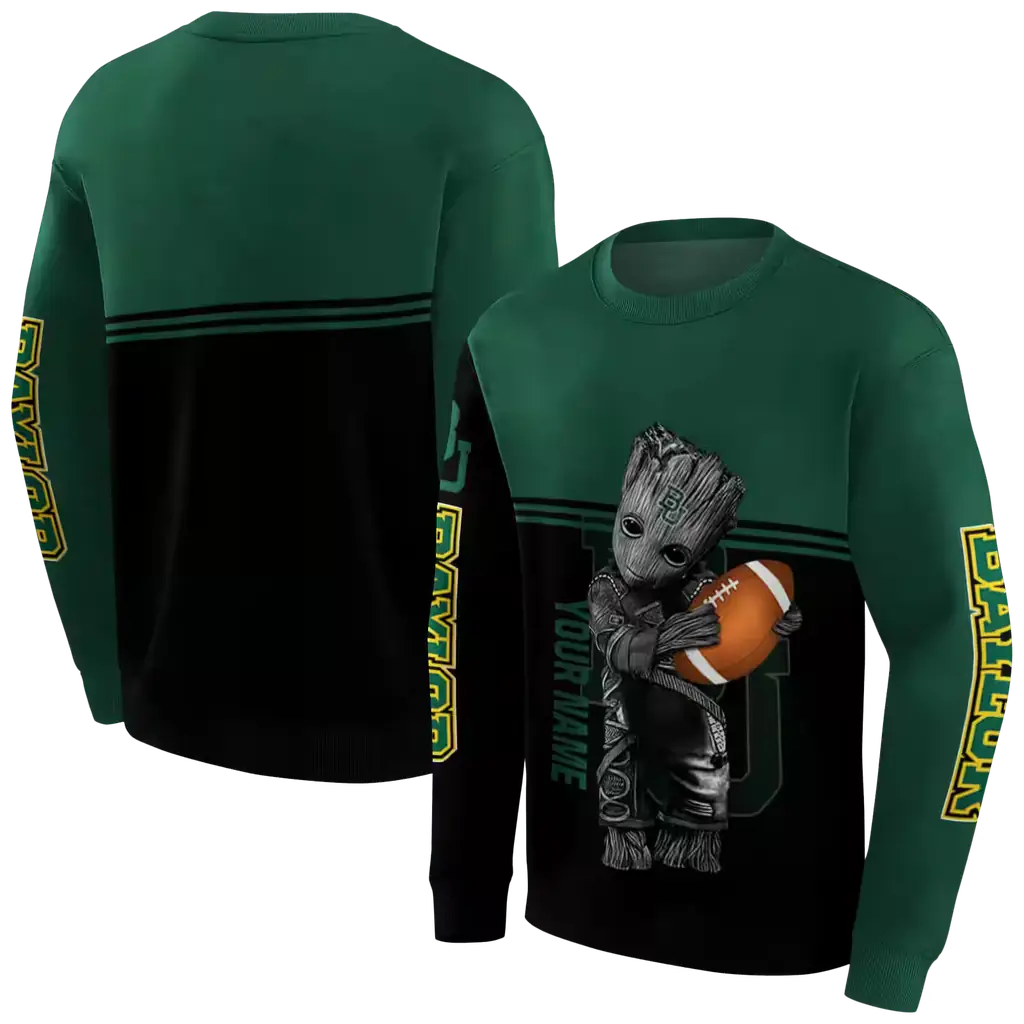 personalized baylor bears baby groot green black hoodie premium grade personalized baylor bears baby groot green black hoodie premium grade
