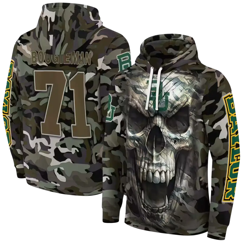 personalized baylor bears camo skull hoodie fashion forward personalized baylor bears camo skull hoodie fashion forward