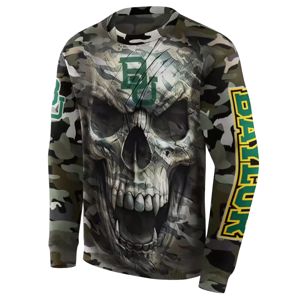 personalized baylor bears camo skull hoodie new arrival personalized baylor bears camo skull hoodie new arrival