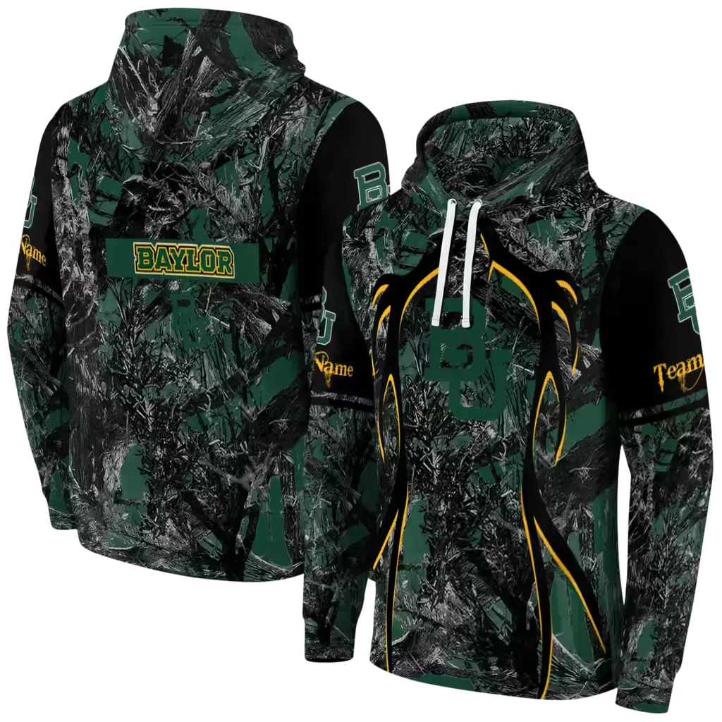 personalized baylor bears hunting theme green black hoodie fashion forward personalized baylor bears hunting theme green black hoodie fashion forward