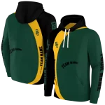personalized baylor bears minimalist design green black hoodie best selling
