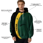 personalized baylor bears minimalist design green black hoodie best selling