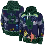 personalized baylor bears spongebob patrick star green navy hoodie best selling
