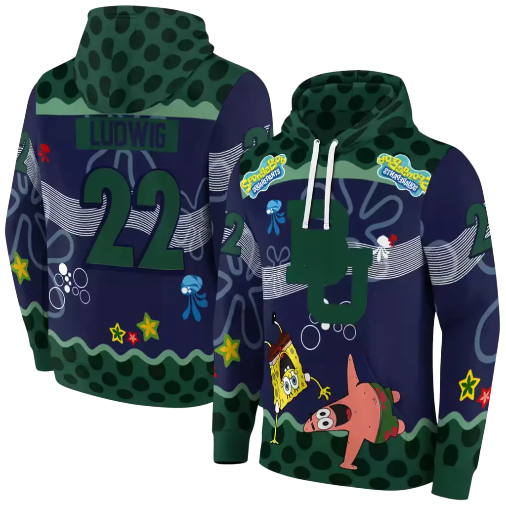 personalized baylor bears spongebob patrick star green navy hoodie fashion forward personalized baylor bears spongebob patrick star green navy hoodie fashion forward