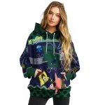 personalized baylor bears spongebob patrick star green navy hoodie best selling