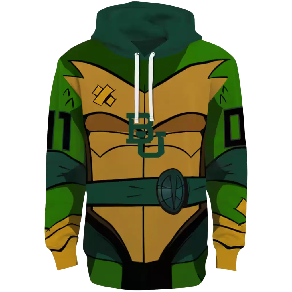 personalized baylor bears superhero armor green hoodie best selling personalized baylor bears superhero armor green hoodie best selling