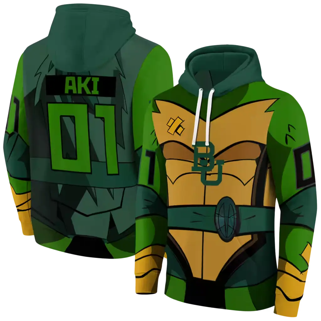 personalized baylor bears superhero armor green hoodie fashion forward personalized baylor bears superhero armor green hoodie fashion forward