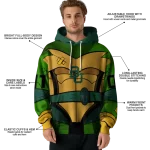 personalized baylor bears superhero armor green hoodie best selling