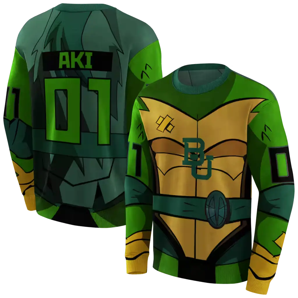 personalized baylor bears superhero armor green hoodie premium grade personalized baylor bears superhero armor green hoodie premium grade