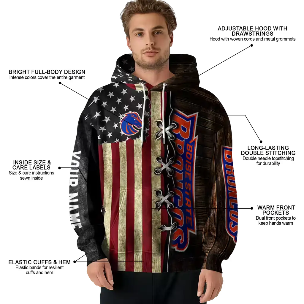 personalized boise state broncos american pride hoodie latest model personalized boise state broncos american pride hoodie latest model