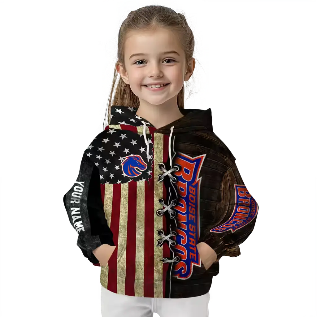personalized boise state broncos american pride hoodie top rated personalized boise state broncos american pride hoodie top rated