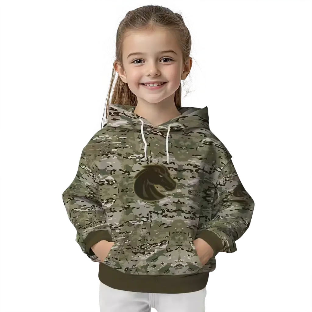 personalized boise state broncos military style hoodie top rated personalized boise state broncos military style hoodie top rated