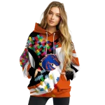 personalized boise state broncos puzzle pieces orange hoodie best selling