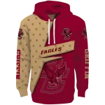personalized boston college eagles abstract shape maroon hoodie best selling