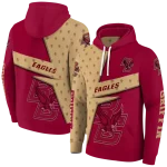 personalized boston college eagles abstract shape maroon hoodie best selling