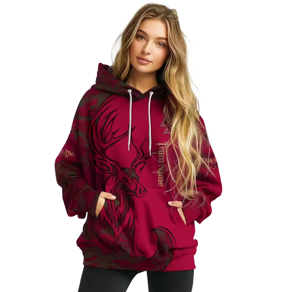 personalized boston college eagles deer silhouette maroon hoodie high quality personalized boston college eagles deer silhouette maroon hoodie high quality