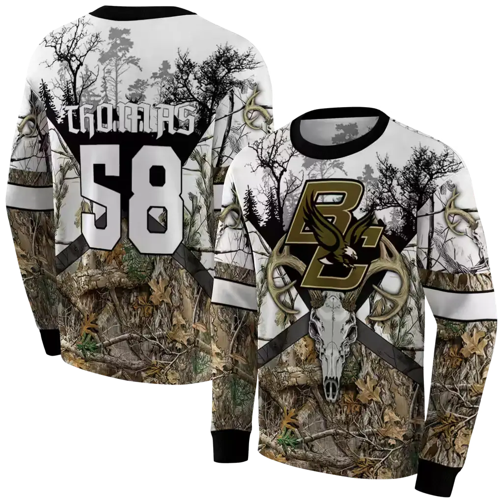 personalized boston college eagles forest silhouette hoodie premium grade personalized boston college eagles forest silhouette hoodie premium grade