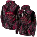 personalized boston college eagles hunting theme maroon black hoodie best selling